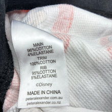 Load image into Gallery viewer, Unisex Peter Alexander, Disney Mickey Mouse cotton blend pyjama pants, FUC, size 2,  