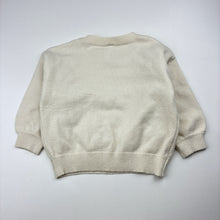 Load image into Gallery viewer, Girls Anko, cream knit sweater, GUC, size 1,  