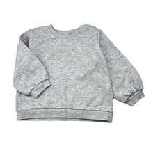 Load image into Gallery viewer, Unisex Dymples, grey cotton blend fleece lined sweater, GUC, size 2,  