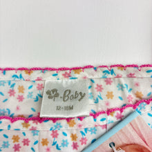 Load image into Gallery viewer, Girls Baby, lightweight cotton floral dress, NEW, size 1, L: 45cm