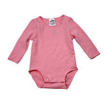 Load image into Gallery viewer, Girls Bonds, pink cotton blend pointelle bodysuit Wondercool, EUC, size 0000,  