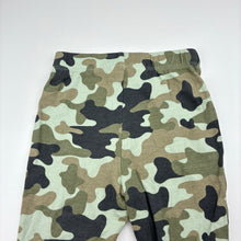 Load image into Gallery viewer, Boys Baby Berry, camo print cotton pyjama pants, elasticated, EUC, size 1,  