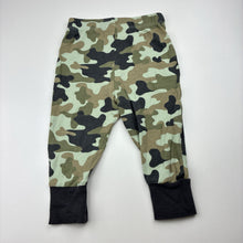 Load image into Gallery viewer, Boys Baby Berry, camo print cotton pyjama pants, elasticated, EUC, size 1,  