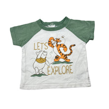 Load image into Gallery viewer, Unisex Winnie the Pooh, Tigger white cotton t-shirt, EUC, size 000-00,  