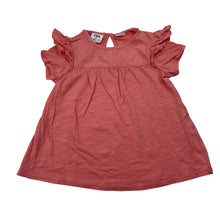 Load image into Gallery viewer, Girls Zara, pink cotton ruffle top, GUC, size 2-3,  