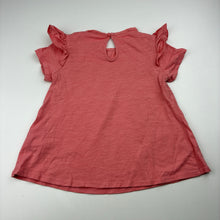 Load image into Gallery viewer, Girls Zara, pink cotton ruffle top, GUC, size 2-3,  