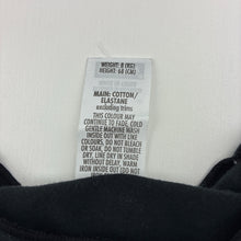 Load image into Gallery viewer, Unisex Bonds, black cotton blend bodysuit, FUC, size 00,  