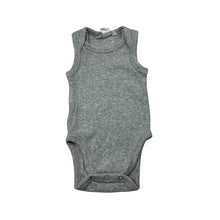 Load image into Gallery viewer, Unisex Country Road, grey cotton blend ribbed bodysuit, EUC, size 0000,  