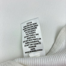 Load image into Gallery viewer, Unisex Target, white organic cotton ribbed singlet, EUC, size 000,  