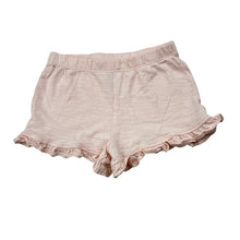 Load image into Gallery viewer, Girls F&amp;F, pink cotton ruffle shorts, elasticated, EUC, size 1,  