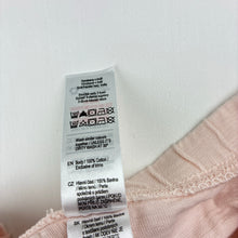 Load image into Gallery viewer, Girls F&amp;F, pink cotton ruffle shorts, elasticated, EUC, size 1,  