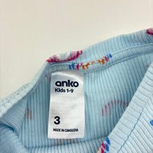Load image into Gallery viewer, Girls Anko, cotton blend ribbed t-shirt, GUC, size 3,  