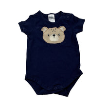 Load image into Gallery viewer, Unisex Anko, navy cotton blend bodysuit, GUC, size 000,  