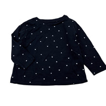 Load image into Gallery viewer, Girls Target, organic cotton long sleeve t-shirt, EUC, size 1,  