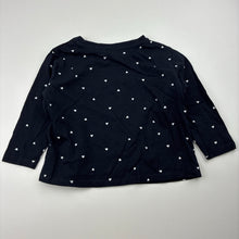 Load image into Gallery viewer, Girls Target, organic cotton long sleeve t-shirt, EUC, size 1,  