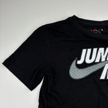 Load image into Gallery viewer, Boys Jordan, black cotton t-shirt, GUC, size 12-13,  