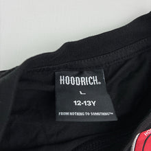 Load image into Gallery viewer, Boys HOODRICH, black cotton t-shirt, EUC, size 12-13,  
