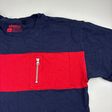 Load image into Gallery viewer, Boys Bauhaus, navy cotton t-shirt, GUC, size 12,  