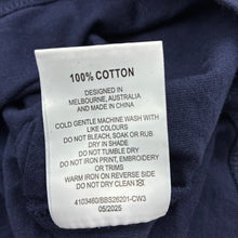 Load image into Gallery viewer, Boys Bauhaus, navy cotton t-shirt, GUC, size 12,  