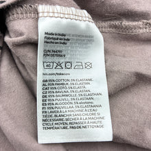 Load image into Gallery viewer, Girls H&amp;M, cotton blend long sleeve t-shirt, GUC, size 6-8,  