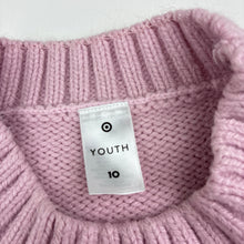 Load image into Gallery viewer, Girls Target, pink chunky knit sweater, EUC, size 10,  