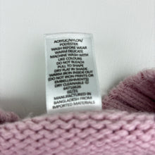 Load image into Gallery viewer, Girls Target, pink chunky knit sweater, EUC, size 10,  
