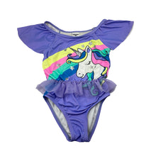 Load image into Gallery viewer, Girls Wavezone, swim one-piece, unicorn, GUC, size 3,  