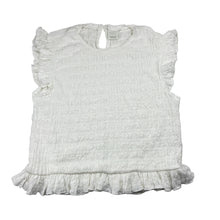 Load image into Gallery viewer, Girls Zara, white soft feel crinkle top, EUC, size 13-14,  
