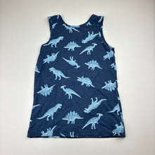 Load image into Gallery viewer, Boys Anko, cotton blend singlet, dinosaur, GUC, size 6-8,  
