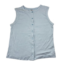 Load image into Gallery viewer, Girls Anko, blue cotton blend top, EUC, size 14,  