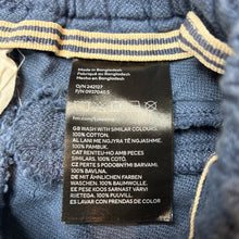Load image into Gallery viewer, Boys H&amp;M, navy cotton shorts, adjustable, EUC, size 1,  
