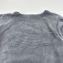 Load image into Gallery viewer, Boys Batman, grey cotton knit sweater, GUC, size 5,  