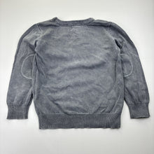 Load image into Gallery viewer, Boys Batman, grey cotton knit sweater, GUC, size 5,  