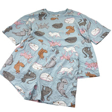 Load image into Gallery viewer, Girls Anko, cotton pyjama set, cats, EUC, size 14,  