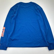 Load image into Gallery viewer, Boys Bauhaus, blue cotton long sleeve t-shirt, EUC, size 12,  
