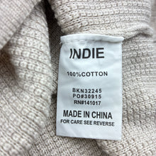 Load image into Gallery viewer, Boys INDIE BY INDUSTRIE, beige cotton knit sweater, EUC, size 12,  