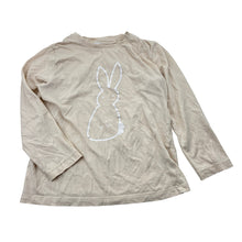 Load image into Gallery viewer, Unisex Brilliant Basics, beige cotton long sleeve t-shirt, GUC, size 5,  