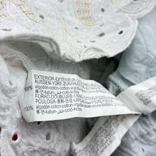 Load image into Gallery viewer, Girls Zara,  cropped broderie cotton top, GUC, size 10,  