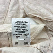Load image into Gallery viewer, Boys Target, beige linen blend long sleeve shirt, EUC, size 5,  