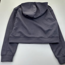 Load image into Gallery viewer, Girls Anko, grey cropped zip hoodie, EUC, size 16,  