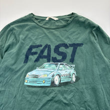 Load image into Gallery viewer, Boys MANGO KIDS, green long sleeve t-shirt, GUC, size 14,  