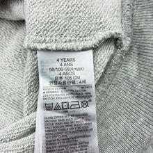 Load image into Gallery viewer, Girls Baby Gap, grey cotton blend zip sweater, GUC, size 4,  