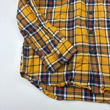 Load image into Gallery viewer, Boys Rookie JNR ACADEMY APPAREL CO. BY THE ACADEMY BRAND, check cotton long sleeve shirt, EUC, size 6,  