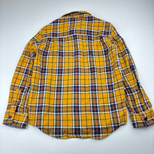Load image into Gallery viewer, Boys Rookie JNR ACADEMY APPAREL CO. BY THE ACADEMY BRAND, check cotton long sleeve shirt, EUC, size 6,  