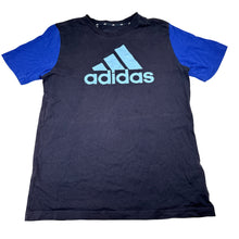 Load image into Gallery viewer, Boys Adidas, blue cotton t-shirt, GUC, size 11-12,  