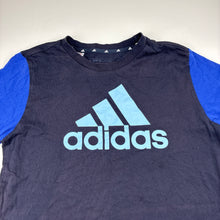 Load image into Gallery viewer, Boys Adidas, blue cotton t-shirt, GUC, size 11-12,  