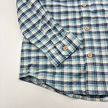 Load image into Gallery viewer, Boys Next, check cotton blend long sleeve shirt, EUC, size 4-5,  