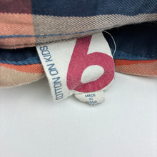 Load image into Gallery viewer, Boys Cotton On, check cotton long sleeve shirt, EUC, size 6,  