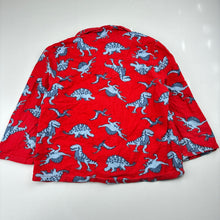 Load image into Gallery viewer, Boys Brilliant Basics, cotton flannel pyjama top, dinosaur, wash fade, FUC, size 3,  