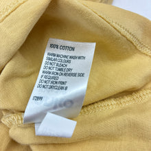 Load image into Gallery viewer, Boys Anko, yellow cotton long sleeve t-shirt, minor marks, FUC, size 6,  
